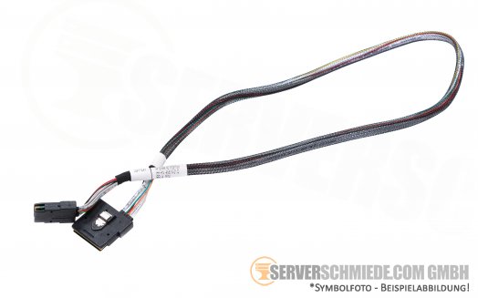 HP 75cm SAS Kabel cable 1x SFF-8087 gerade 1x mini Wide SAS 68-pin 793993-001