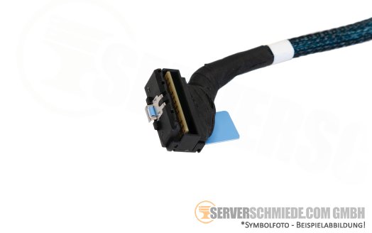 HP 80cm NVMe Kabel cable SFF-8654 winkel to SFF-8654 winkel Tri-Mode DL380 Gen11 P51545-001