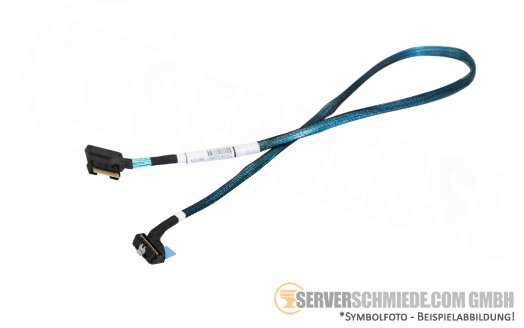 HP 80cm NVMe Kabel cable SFF-8654 winkel to SFF-8654 winkel Tri-Mode DL380 Gen11 P51545-001