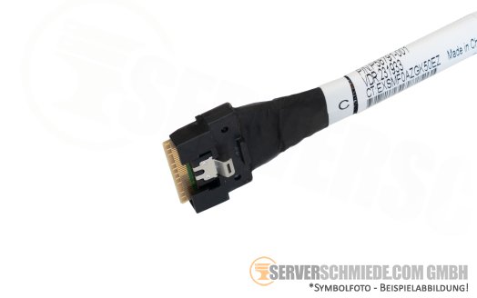 HP 85cm SAS Kabel cable 2x SFF-8087 gerade to 1x SFF-8654 gerade DL380 Gen11 LFF P58791-001
