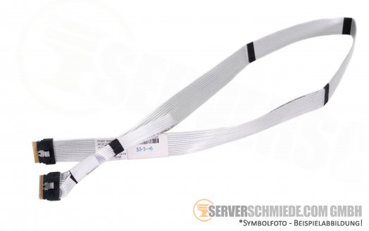 HP 869812-001 95cm SAS NVMe Kabel cable 1x SFF-8654 74-pin gerade to 1x SFF-8654 74-pin gerade