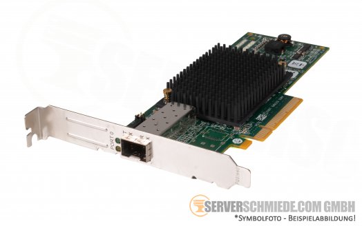 HP Emulex LPE12000 8Gb FC PCIe Single Port 8 Gigabit Fibre Channel SAN HBA Controller 697889-001