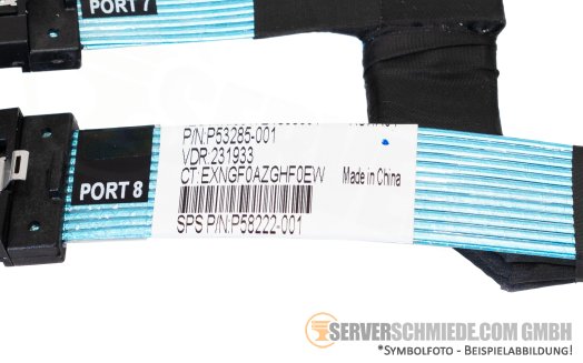 HP 8x SFF CPU1/2 NVMe Cable Kit DL380 Gen11 P48825-B21 +NEW+