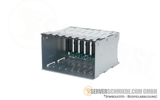 HP 8x 2,5" SFF U.2 NVMe 16G x4 Backplane incl. Cage DL560 DL380 Gen10 Plus Gen11 Gen12 P50727-B21 +NEW+