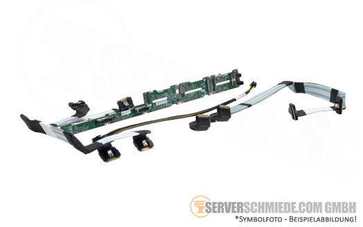 HP 8x 2,5" SFF U.3 NVMe 24G SAS  x4 Tri-Mode Backplane drive DL360 DL365 Gen10 Plus Gen11 P40445-001