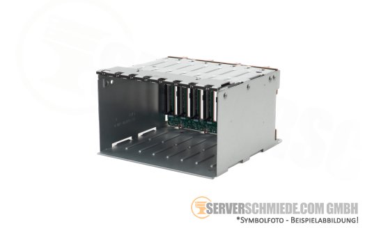 HP 8x 2,5" SFF U.3 NVMe 24G SAS  x4 Tri-Mode Cage with Backplane DL385 Gen10 Plus Gen11 P39780-001 P26902-001