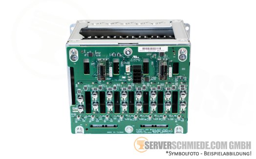 HP 8x SFF Drive Cage Kit inkl. SAS backplane with power cable ML110 ML350 Gen10 874568-B21 +NEW+