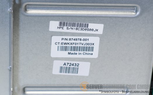 HP 8x SFF Drive Cage Kit inkl. SAS backplane with power cable ML110 ML350 Gen10 874568-B21 +NEW+