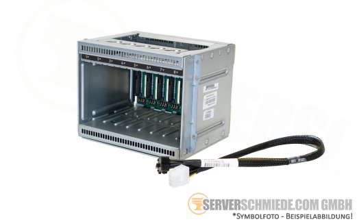 HP 8x SFF Drive Cage Kit inkl. SAS backplane with power cable ML110 ML350 Gen10 874568-B21 +NEW+