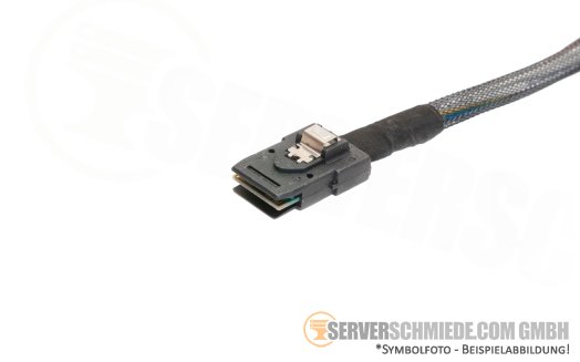 HP 90cm LTO 5 Kabel 1x SFF-8087 gerade -- 1x SFF-8087 gerade 90cm 1x SAS/SATA gerade 75cm 51888-001