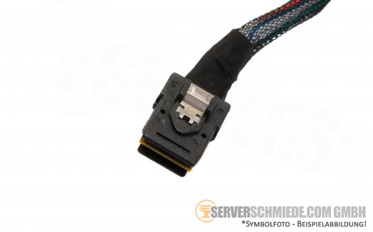 HP 90cm SAS Kabel 1x SFF-8087 gerade 1x SFF-8087 winkel 672241-001
