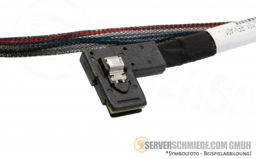 HP 90cm SAS Kabel 1x SFF-8087 gerade 1x SFF-8087 winkel 672241-001