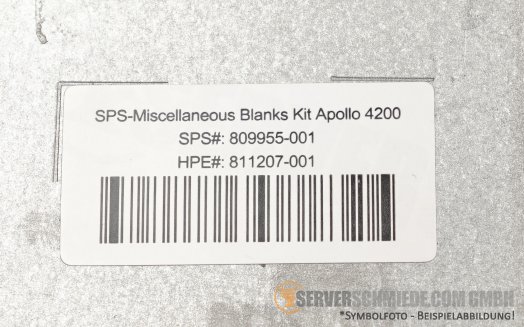 HP Air Blocker for PCIe expansion Slots 5-7 for Apollo 4200 809955-001 811207-001