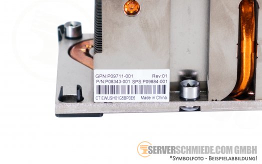 HP Apollo 4200 Gen10 Heatsink CPU Kühler P08343-001