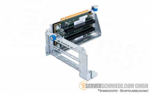 HP Apollo 4200 Gen9 Riser 2x PCIe x16 Slot with Cage 789439-001 809951-001 6053B11319