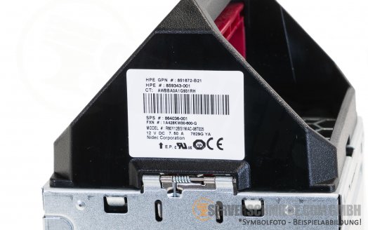 HP Apollo 6000 K6000 Dual Rotor rear FAN 851664-B21 851672-B21