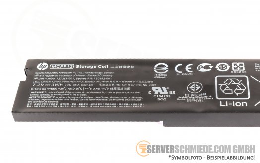 HP BBU for BL460c Gen9 MCFP12 Storage Cell 727263-001 750452-001