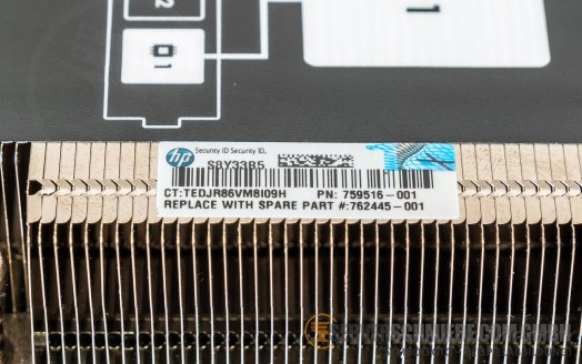 HP CPU 1 Standard Performance Heatsink CPU Kühler max. 135W BL460c Gen9 740345-001