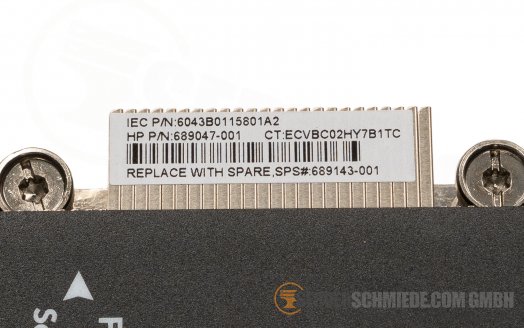HP BL660c Gen8 Heatsink CPU Kühler CPU1/ CPU2  689047-001