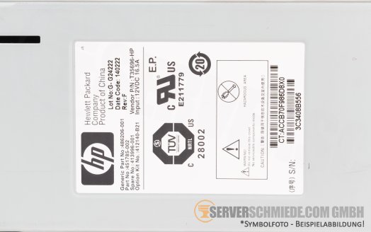 HP BLK c7000 c3000 Fan Lüfter 486206-001 451785-002  413996-001 412140-B21 T35696-HP