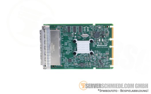 HP Broadcom BCM5719 4x 1GbE Copper RJ-45 OCP 3.0 Controller Gen10 Plus Gen11 P51181-B21