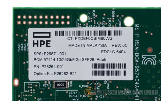 HP Broadcom BCM57414 2x 10 / 25GbE Network Ethernet Controller PCIe x8 P26262-B21   RDMA RoCE +NEW+