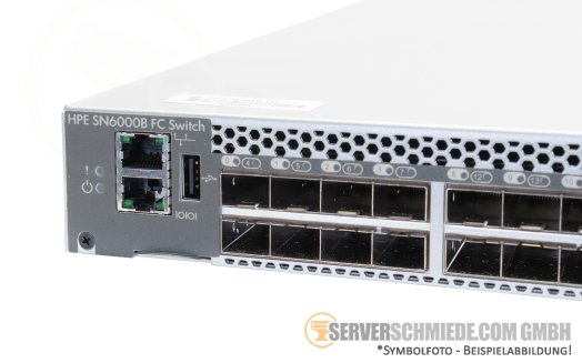 HP Brocade 6510 QK754C SN6000B 48-Port 48x 16Gb FC FibreChannel SAN-Switch 24-Ports active 19