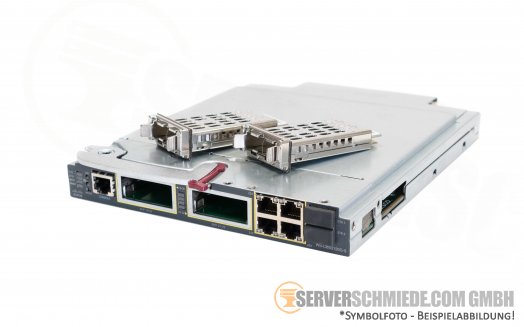 HP C7000 Cisco Catalyst Blade Switch 3120G 64 MB Flash 256 MB DDR SDRAM 4x RJ-45 1x Console 4x SFP