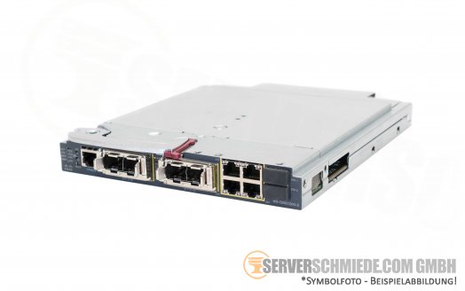 HP C7000 Cisco Catalyst Blade Switch 3120G 64 MB Flash 256 MB DDR SDRAM 4x RJ-45 1x Console 4x SFP