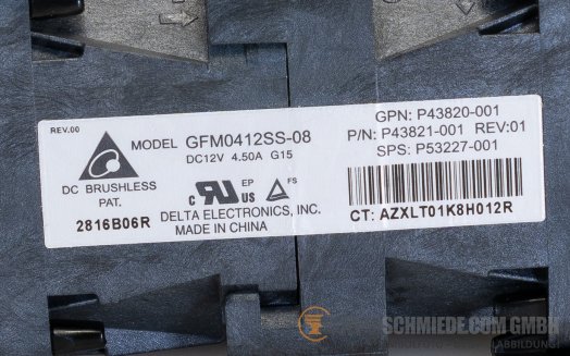 HP Chassis Fan 1x Gehäuselüfter High Performance 186W to 270W DL360 Gen11 Gen12 P43821-001 from Kit P48908-B21 +NEW+