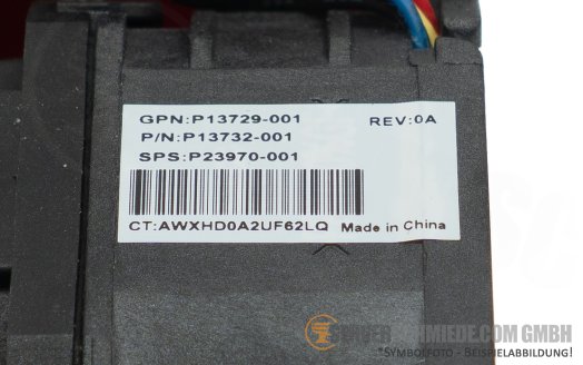 HP Chassis Fan 1x Gehäuselüfter High Performance DL380 DL385 Gen10 Plus P13732-001 from Kit P14608-B21
