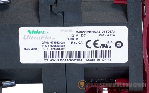 HP Chassis Fan Gehäuselüfter High Performance Kit DL360 Gen10 871244-B21 +NEW+