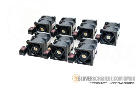 HP Chassis Fan Kit Bundle 7x Gehäuselüfter High Performance 186W to 270W/400W DL360 DL365 Gen11 P48908-B21 +NEW+