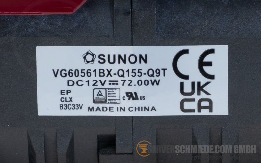 HP Chassis Fan Lüfter Gehäuselüfter High Performance max. 350W DL380 DL560 Gen11 P43521-001 from Kit P48820-B21