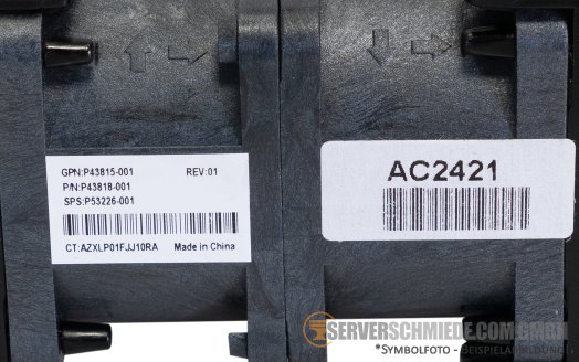 HP Chassis Fan Lüfter Gehäuselüfter Standard Performance max. 185W DL360 DL365 Gen11 P54697-B21