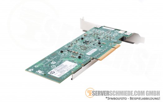 HP QW990A CN1100R 2x 10GbE SFP+ Converged Network Ethernet Controller with iSCSI FCoE PCie x8 706801-001