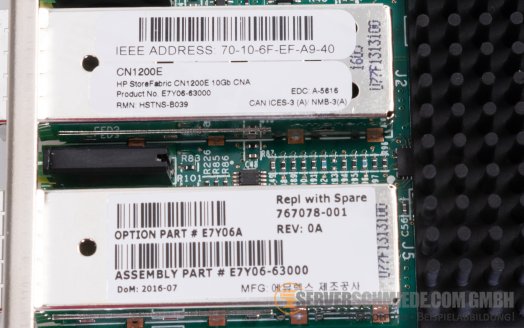 HP CN1200E 2x 10GbE SFP+ Converged Network Ethernet LAN Controller PCIe  x8 767078-001