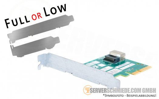 HP Compaq PCIe x4 SFF-8087 Pass-Thru Card 532489-001 536293-001