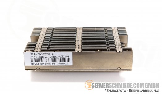HP Opteron CPU Kühler Heatsink HP DL165 G7 603888-001 592550-001