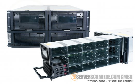 HP D6000 JBOD Storage 19" 4U 70x 3,5" LFF SAS 4x PSU QQ696A 8x SAS SFF-8088 ZFS Ceph