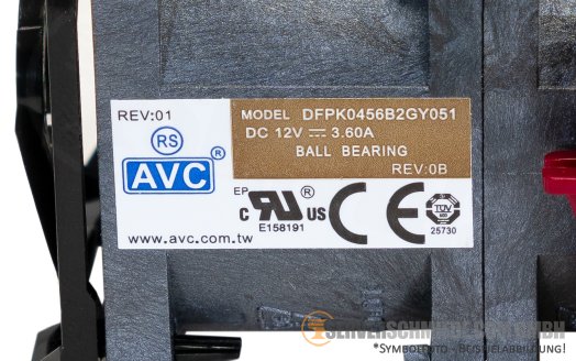 HP DL360 DL365 Gen10 Plus Max Performance Chassis FAN Gehäuselüfter P36182-001