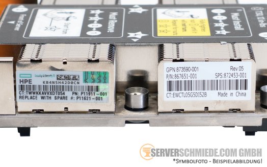 HP DL360 DL560 Gen10 High Performance Heatsink CPU Kühler ab 130W 867651-001 (part of 871246-B21)