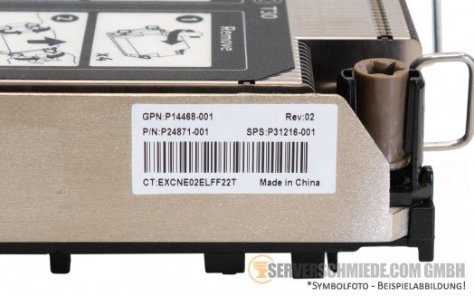 HP DL360 Gen10+ Plus Standard Performance Heatsink CPU Kühler P24871-001