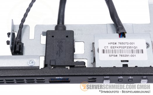 HP DL360 Gen9 LFF Front Control Panel 765072-001