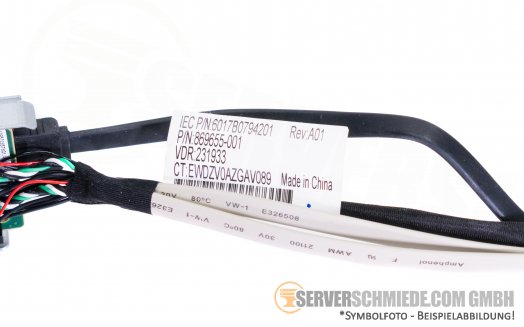 HP DL360 Gen10 Insight Dislpay 1x ILO 1x USB incl. Kabel 869431-001