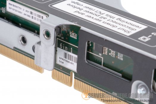 HP DL360 Gen10 Primary 1st Riser with Cage 864482-001 875545-001 869432-001