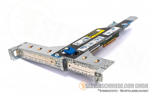 HP DL360p Gen8 Riser Board with Cage PCIe x8 x16 671352-001 628105-001 667866-001 628105-001