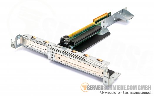 HP DL360p Gen8 Riser Board with Cage PCIe x8 x16 671352-001 628105-001 667866-001 628105-001