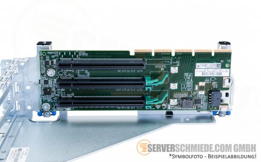 HP DL380 DL385 Gen10 Plus Primary Secondary Riser 2x x8 1x x16 PCIe 4.0 incl. cage P14587-B21 +NEW+