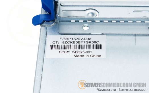 HP DL380 DL385 Gen10 Plus Primary Secondary Riser 2x x8 1x x16 PCIe 4.0 incl. cage P14587-B21 +NEW+